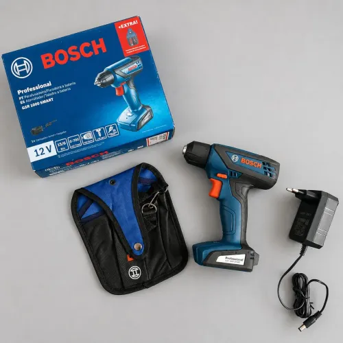 Bosch Parafusadeira Furadeira GSR 1000 Smart 12V Envio Imediato