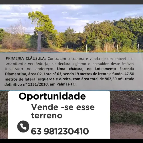 Vendo chácara