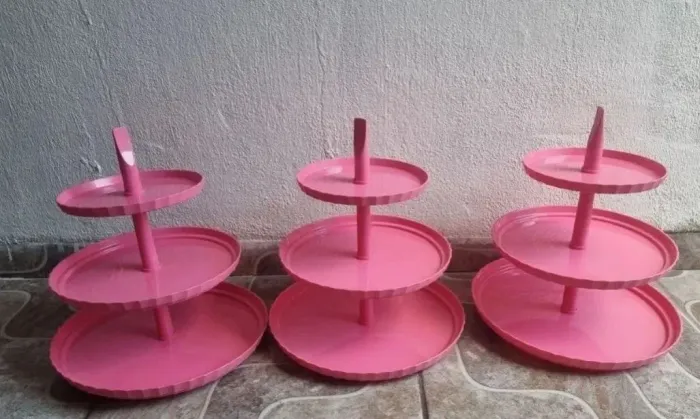 Porta docinhos triplo novo