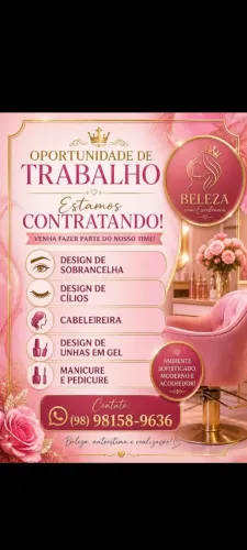 Venha fazer parte da nossa equipe