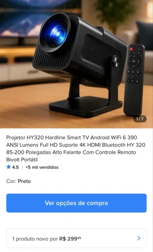 Mini projetor