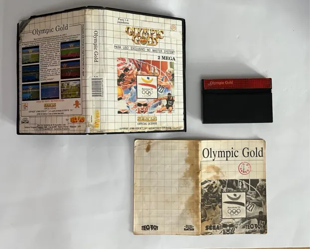 Master System Tec Toy Sega Olympic Gold