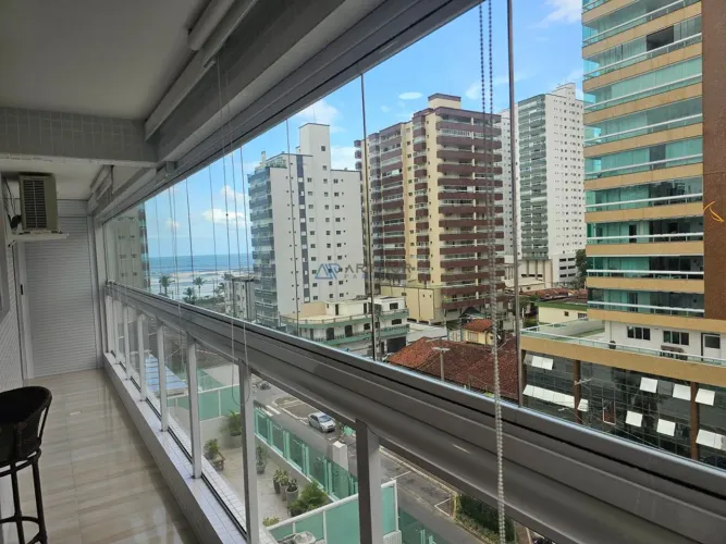 Apartamento para locação em Praia Grande no Caiçara com 2 dormitórios 96m²