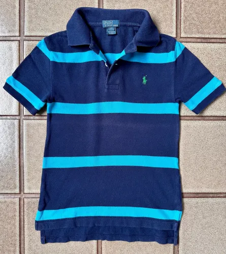 Camisa infantil Polo Ralph Lauren (8-anos)