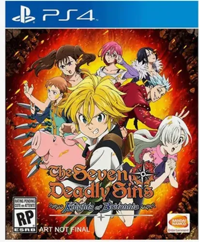 Jogo Seven Deadly Sins (Nanatsu No Taizai) - Knights of Britania PS4