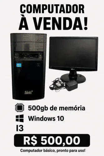 Computador Básico para uso comum