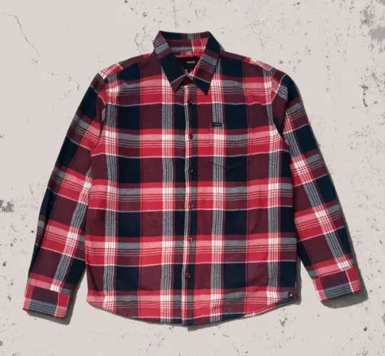 Camisa flanelada Hurley xadrez Importada - Tam. M