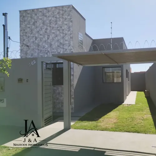Casa em 2 quartos sendo 1 suíte no Figueiras do Parque em Campo Grande - MS