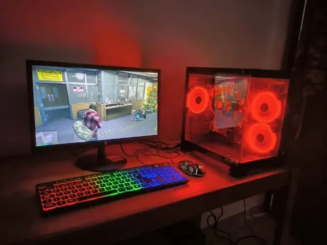 PC Gamer Ryzen Completo com varios Jogos