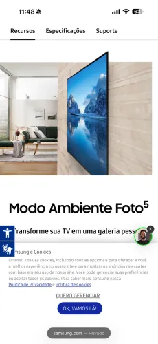 Tv Samsung 75 Polegadas 