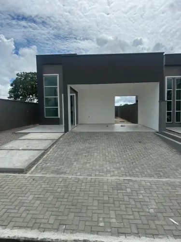 Casas planas com três suítes - Itaitinga - 120m²