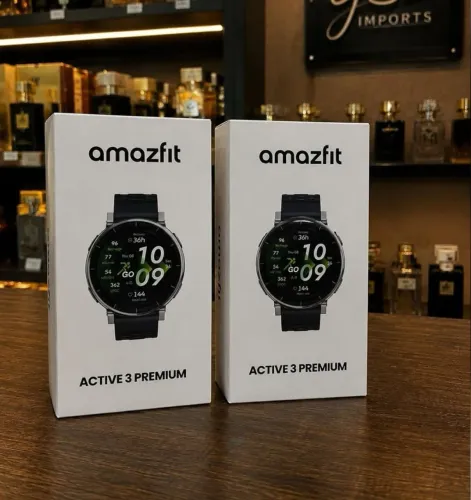 Amazfit Active 3 Premium GPS e vidro safira Novo lacrado com garantia