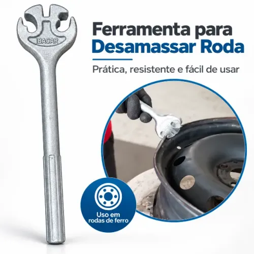 Chave Para Desamassar Roda De Ferro