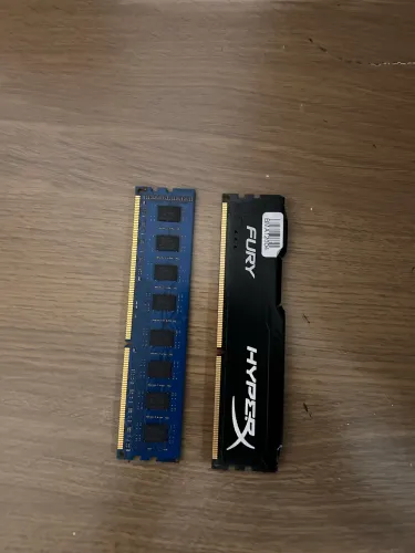 Par Memória RAM 8gb (4gb + 4gb) DDR3 HyperX Fury + Teikon