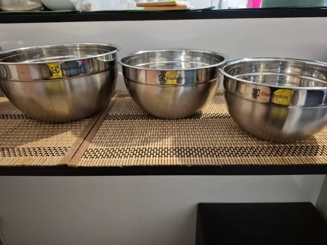 Electrolux Kit Bowls Tigelas em Inox