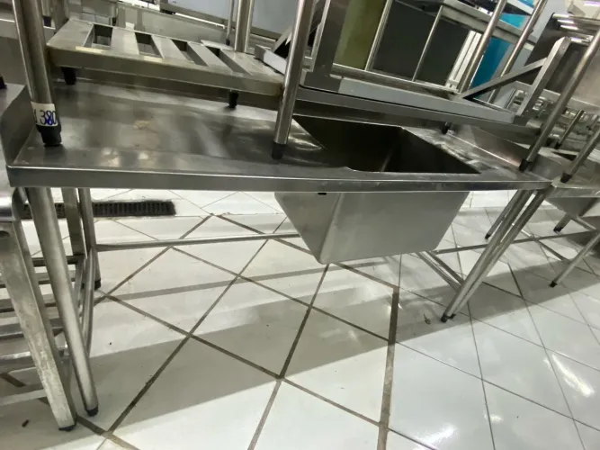 Pia de inox