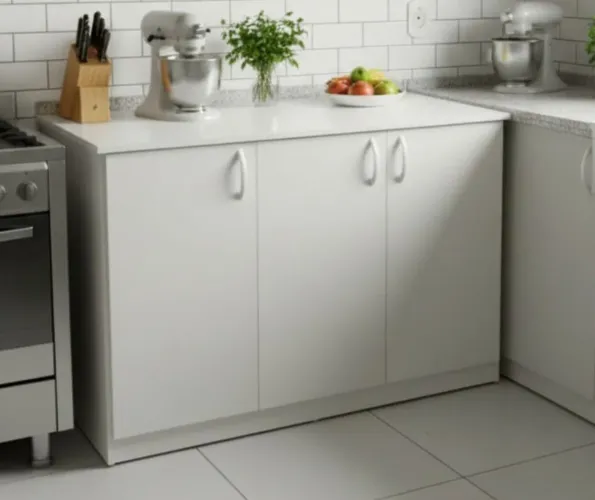 Balcão em mdf 3 portas