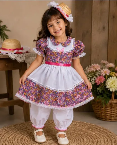 Vestido festa junina/ quadrilha