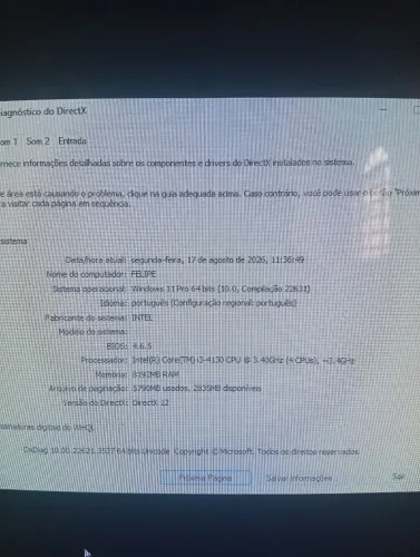 Computador Intel core i3