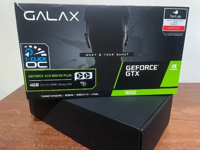 Placa de Vídeo GTX 1650 GDDR6
