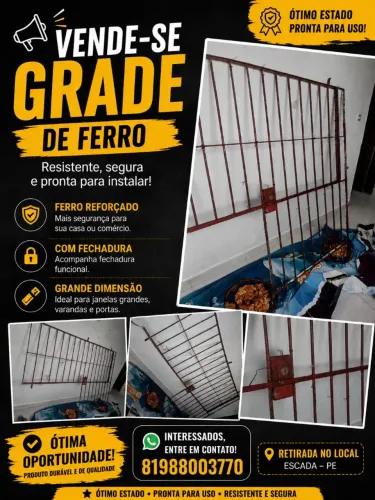 Grade de ferro