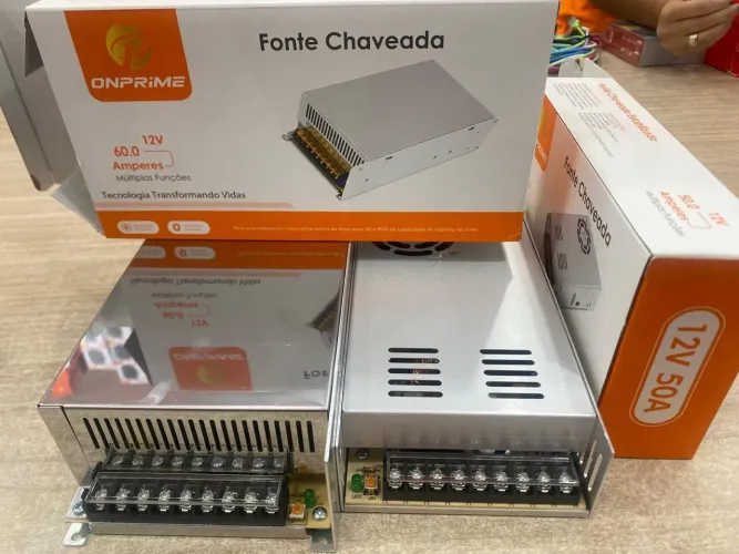 Fonte chaveada 12v pra 220v 50, 60 e 80 amperes