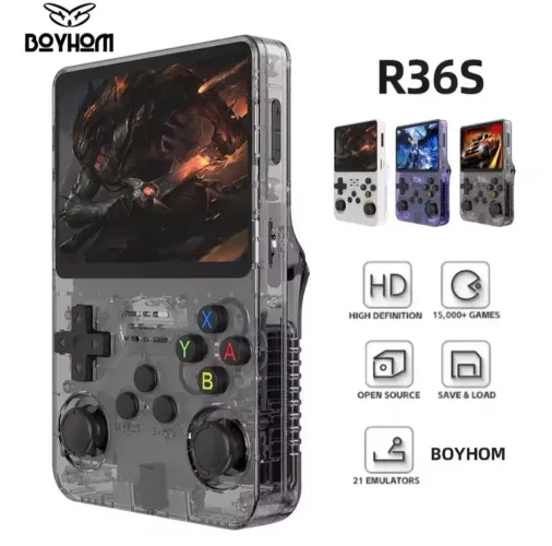 Video Game Console Portátil R36S (Original e Lacrado)