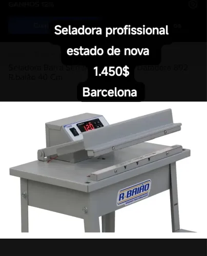 Seladora profissional