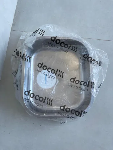 CUBA DE INOX DOCOL - NOVA, SEM USO