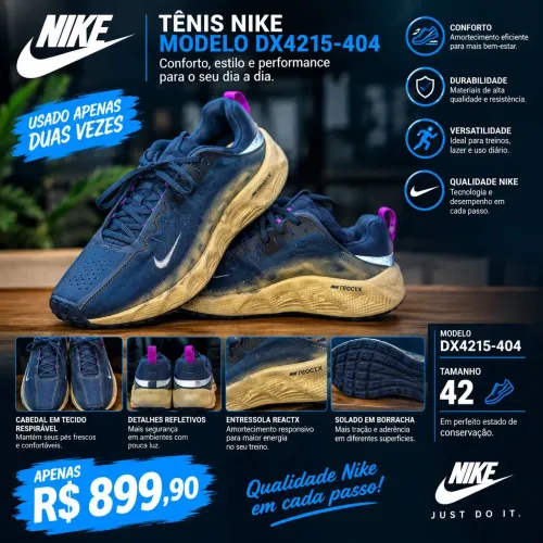 Tênis Nike masculino número 42