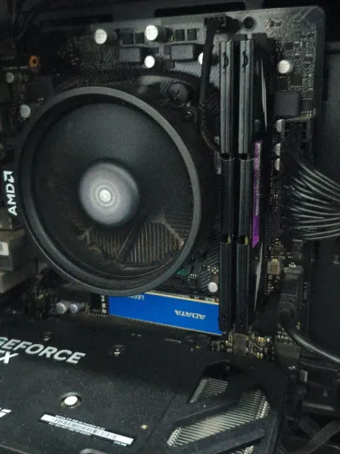 Kit Placa mãe Asrock A520m hvs + processador Amd Ryzen 5 4600G
