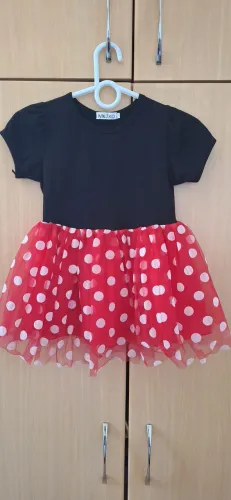 Fantasia Minnie Tam 100 (4/5 anos)