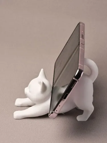 Suporte para celular divertido.