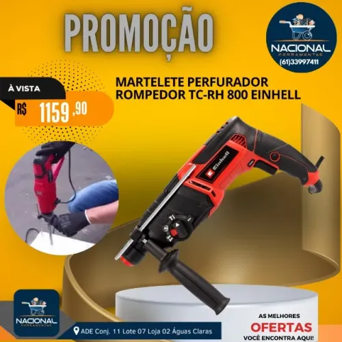MARTELETE SDS PLUS EINHELL TC-RH 800 800W