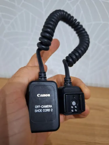 Cabo Canon Flash off camera / Extensor Flah fora da câmera