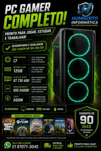 Pc gamer impecável
