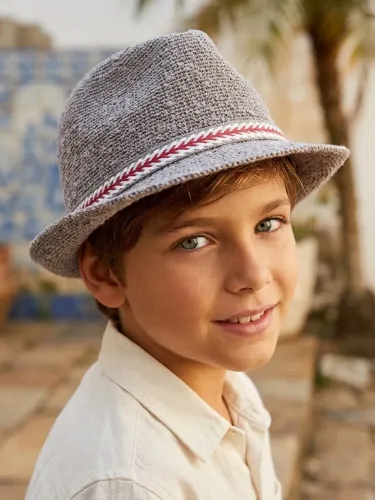 Chapéu infantil masculino- Zara