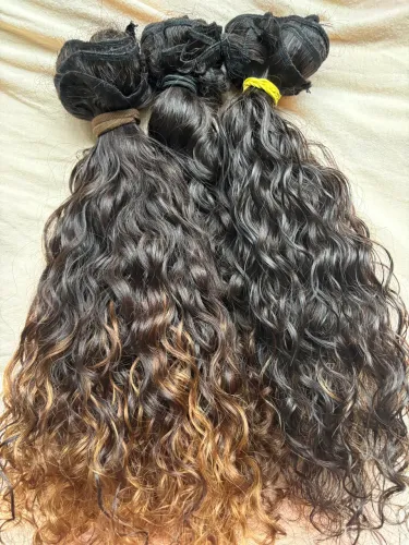 Cabelo humano Cacho caipira Brasileiro 