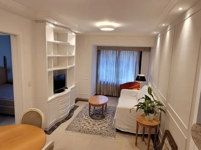 Flat para alugar, 34 m²- Moema - São Paulo/SP