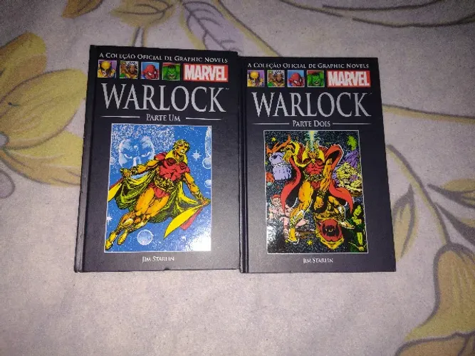 Salvat Clássicos Warlock Volume 01 e 02 Jim Starlin