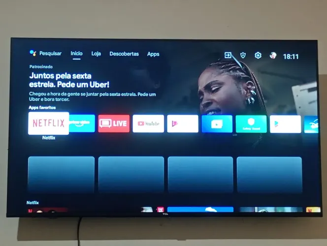 Smart Tv TCL 43 polegadas