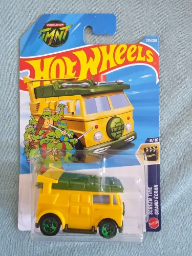HOT WHEELS PARTY WAGON TARTARUGAS NINJA