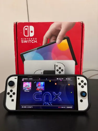 Nintendo Switch Oled Desbloqueado LR GAMES