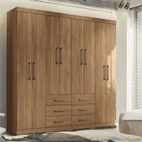 Guarda Roupa Casal 8 Portas 6 Gavetas - (Oferta)!