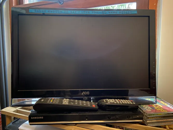 TV AOC 22 Pol e DVD SAMSUNG
