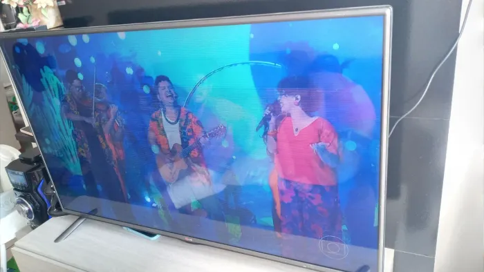 Televisão de 50 polegadas............