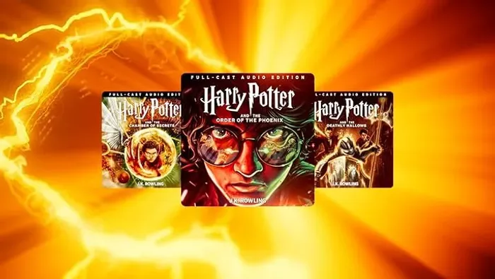Coleção Harry Potter em Áudio Completa - Experiência Imersiva em Inglês