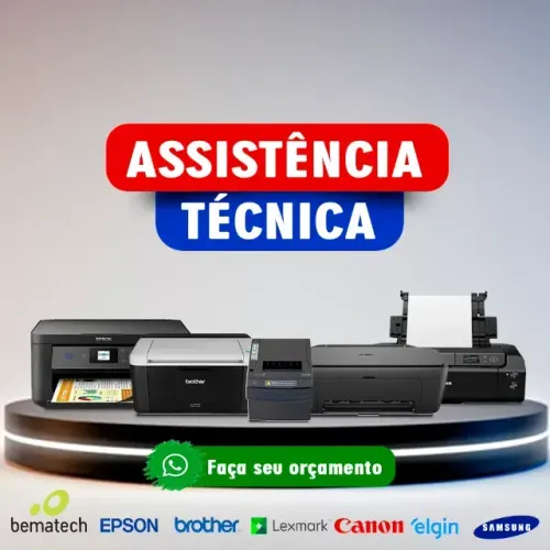 Assistência técnica  impressora epson, brother e hp 