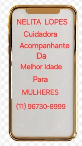 Cuidadora/Acompanhante Da Melhor Idade Para Mulheres