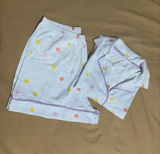 Pijama americano e camisola com robe /roupa de dormir